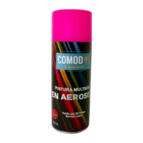 PINTURA AEROSOL COMODIN ROSA FLUO X12UN