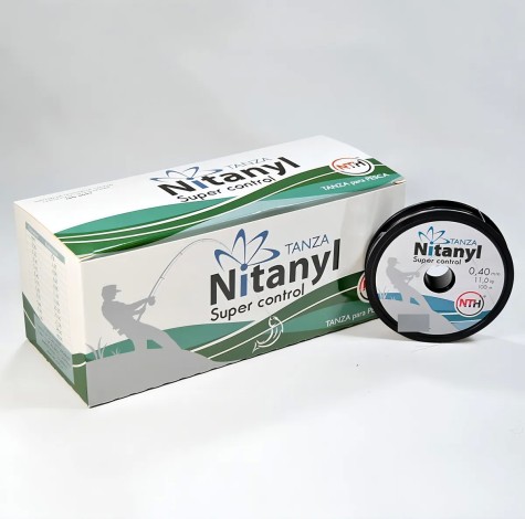 HILO DE PESCA NITANYL TRANSP.0,30MMX100M X12 UN