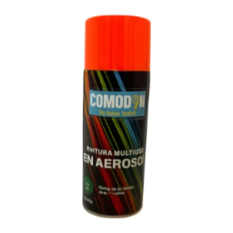 PINTURA AEROSOL COMODIN NARANJA FLUO X12UN
